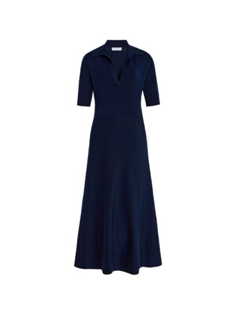 Bradley V-neck midi dress