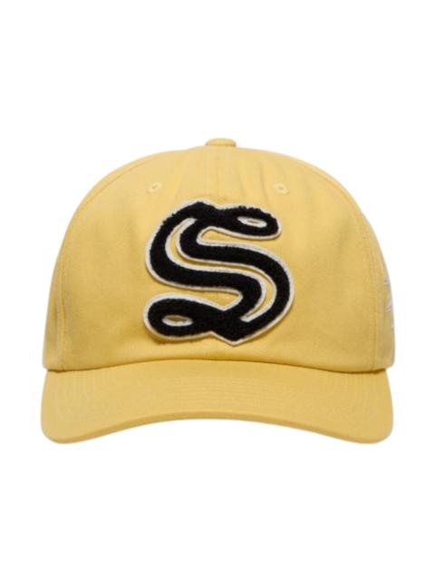 Stussy Mid-Depth Chenille S Cap Yellow