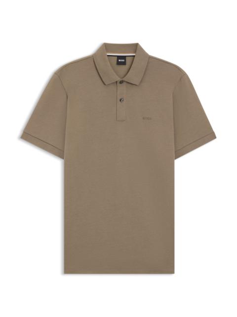 PALLAS POLO SHIRT IN COTTON PIQUÉ WITH LOGO DETAILS