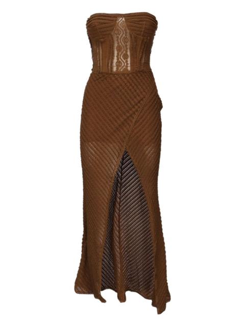 Fae mesh midi dress