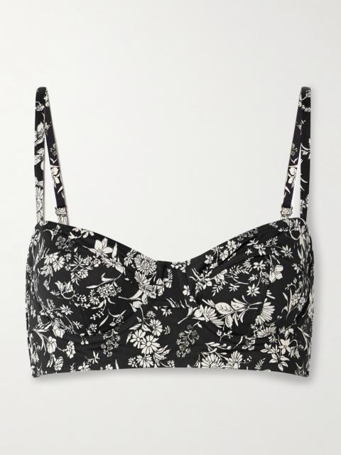 Zahara Printed Underwired Balconette Bikini Top