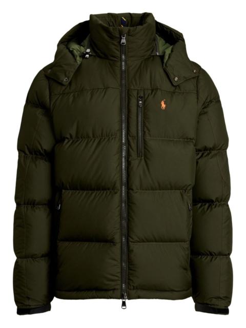 hooded puffer jacket