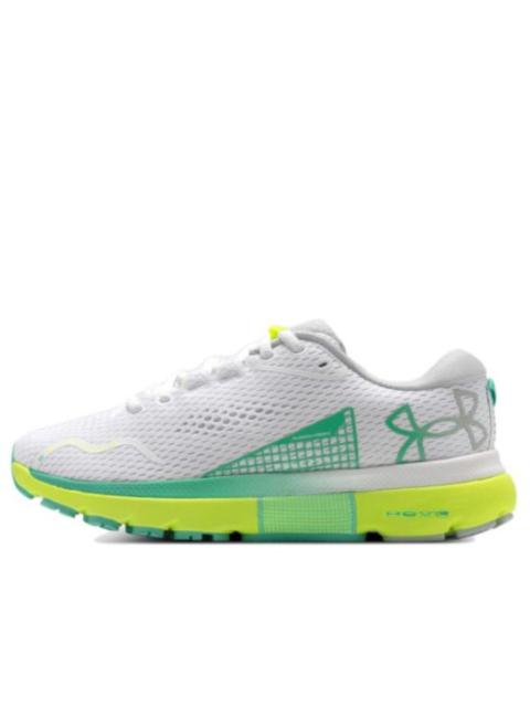 (WMNS) Under Armour HOVR Infinite 5 'White Green' 3026550-101