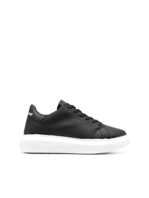low-top lace-up sneakers