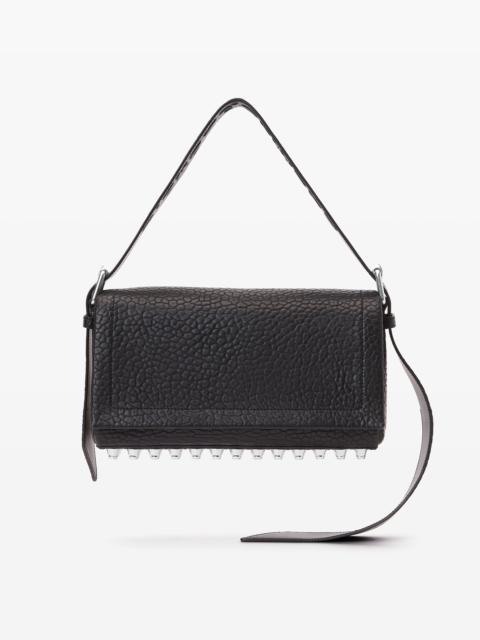 Ricco Medium Flap Bag in Lambskin Leather