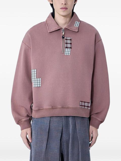 patchwork sweatshirt