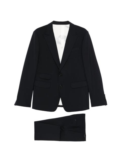 notched lapel two-piece suit