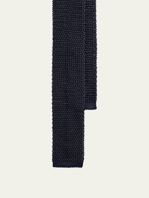 Men's Knit Silk Tie