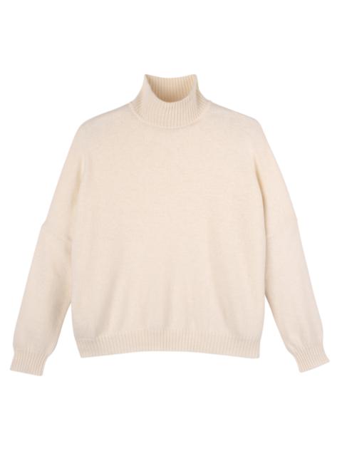 High neck sweater Ivory - OTHER