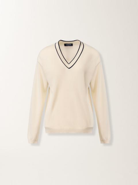 Sweater in organic cotton