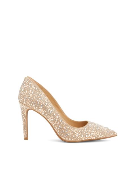 95mm Alina Flex rhinestone-embellished pumps