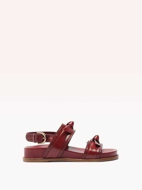 SPORT SANDAL BROGUE RED