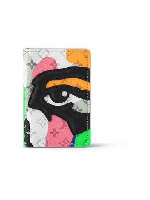 Louis Vuitton Pocket Organizer Multicolor White