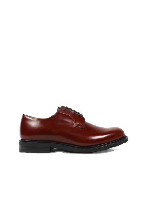 leather derby shoes
