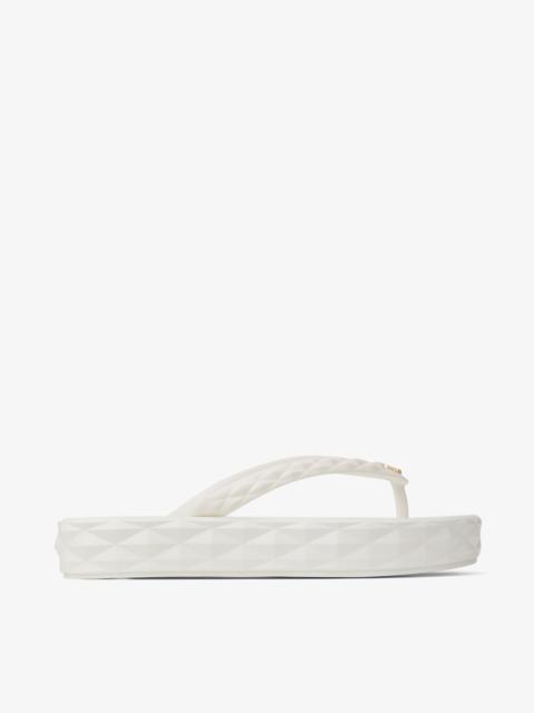 Diamond Flip Flop
White Rubber Flip-Flops