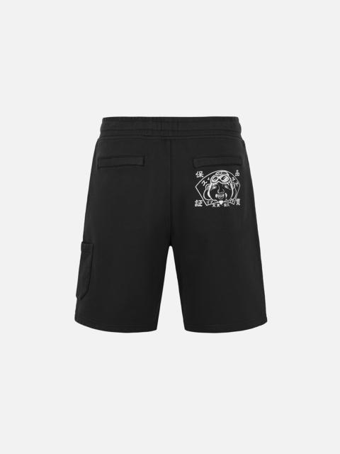 Godhead Print Relax Fit Sweat Shorts