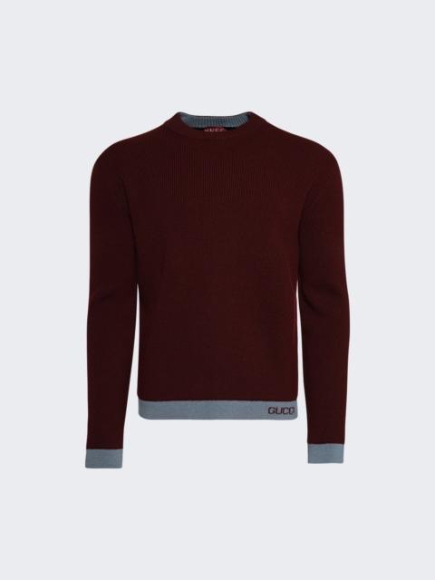 Crewneck Sweater Rose Mole