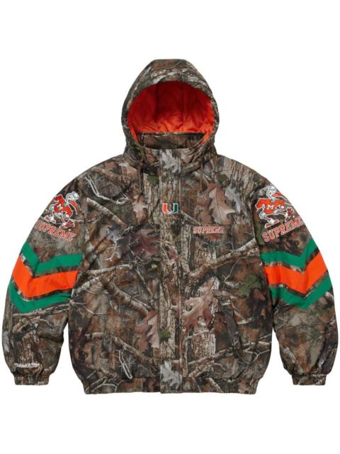 x Mitchell & Ness NCAA Stadium bomber jacket