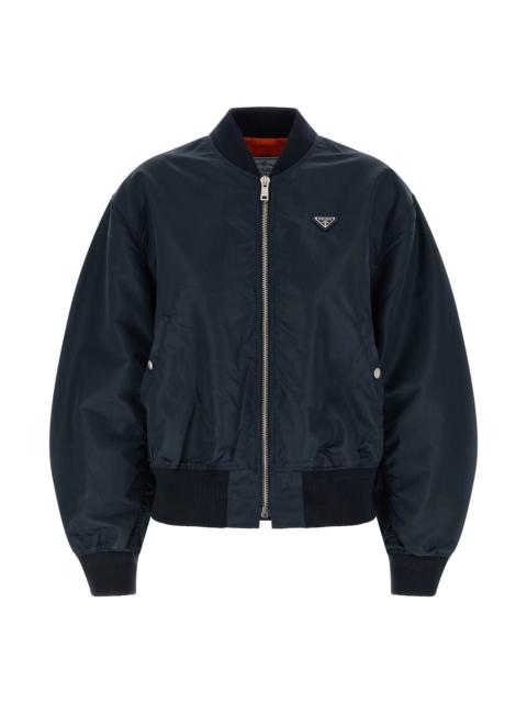 Twill bomber jacket