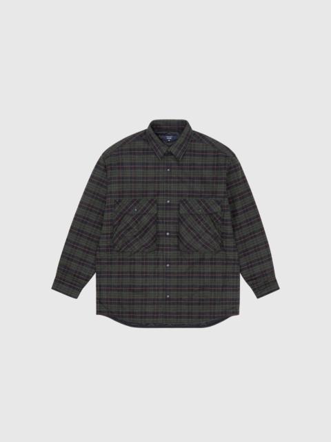 QUILTED CHECK SHIRT