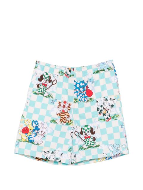 Kenzo Cartoon Elasticated Shorts
