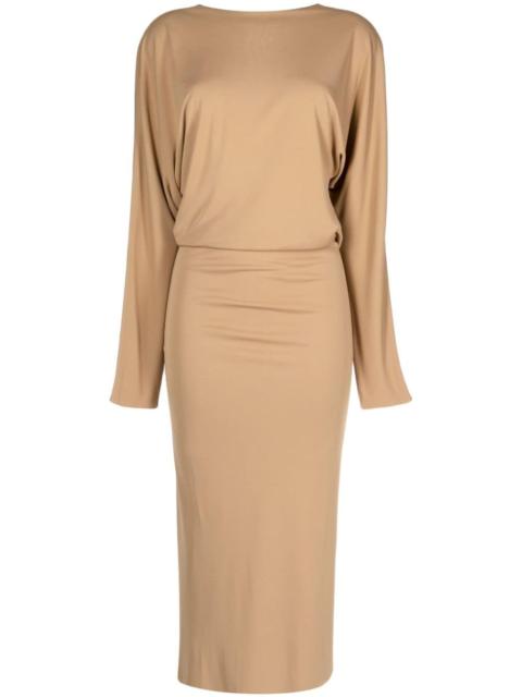 The Trina open-back midi dress