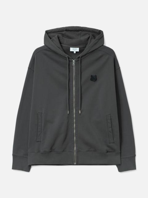 FOX HEAD ZIPPED OVERSIZE HOODIE
