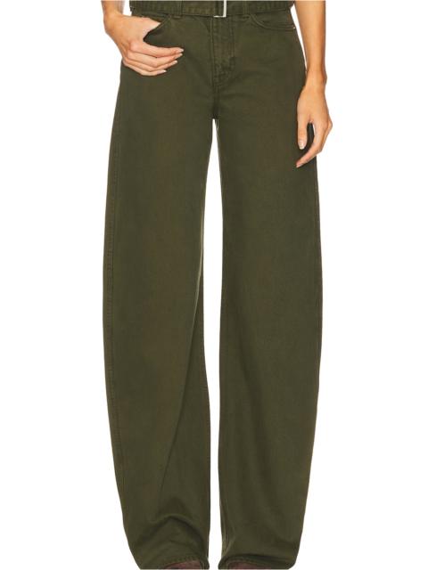 Belted Austen Low Rise Curve