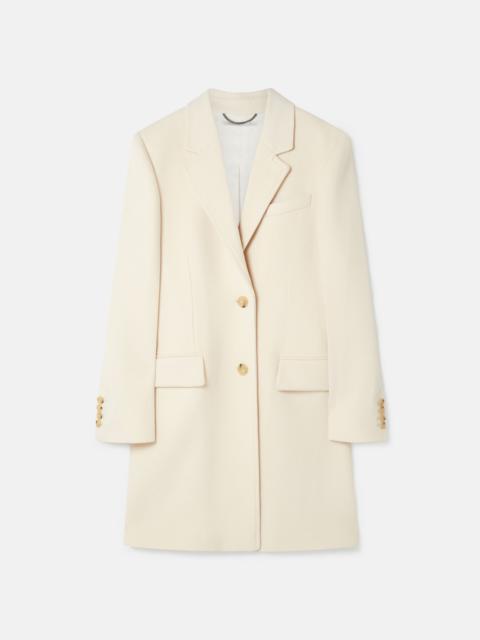 Structured Single-Breasted Coat