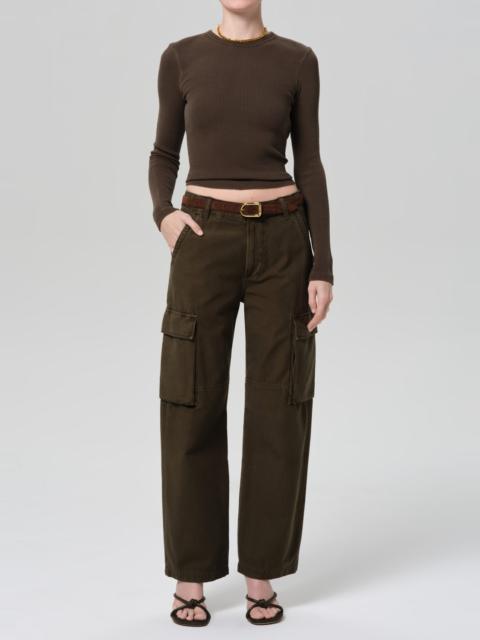 Pilar Waffle Crewneck
In Umber