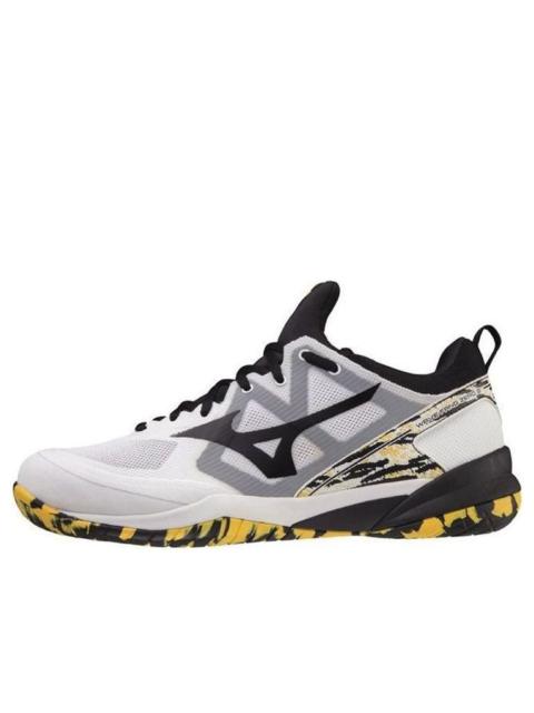Mizuno Wave Fang Zero 'Black White Yellow' 71GA219000