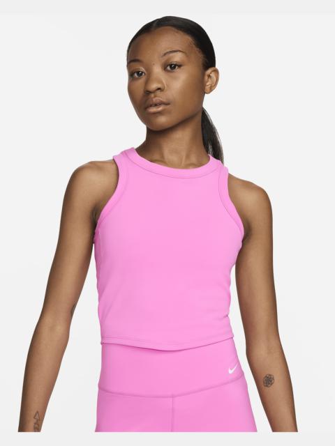 Nike One Fitted Women's Dri-FIT Cropped Tank Top