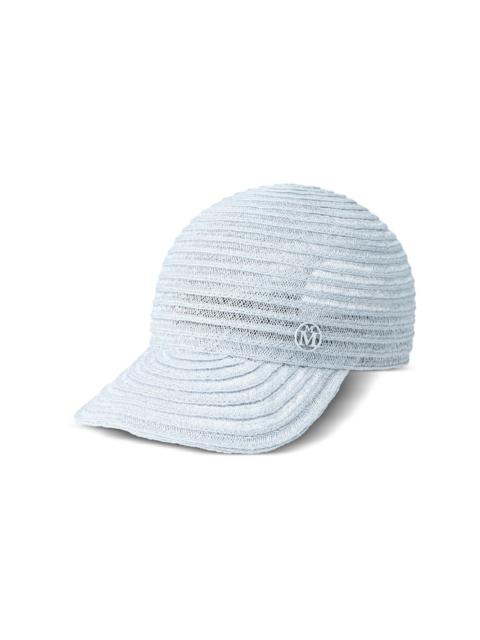 Tiger straw baseball cap