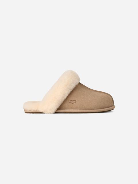 ® Women's Scuffette II Suede Sheepskin Slipper in Sand