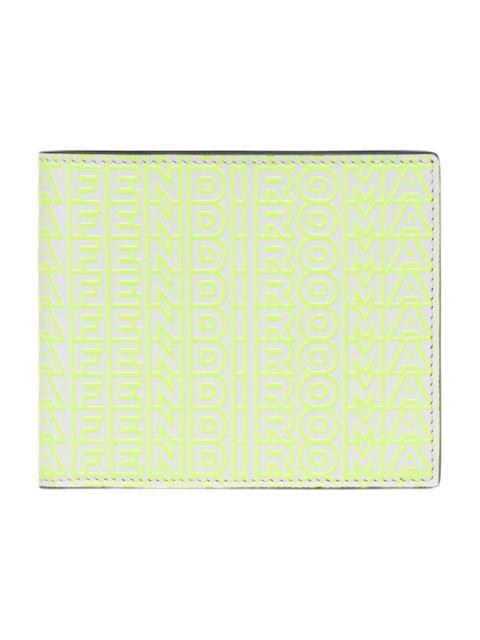 Fendi by Marc Jacobs Fendi Roma Bi-Fold Wallet Two-Tone Leather Compact Bi-Fold Wallet Multicolor