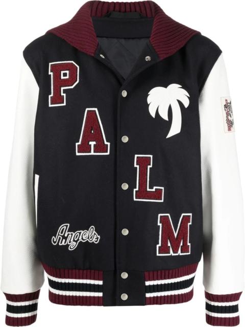 logo-patch varsity jacket