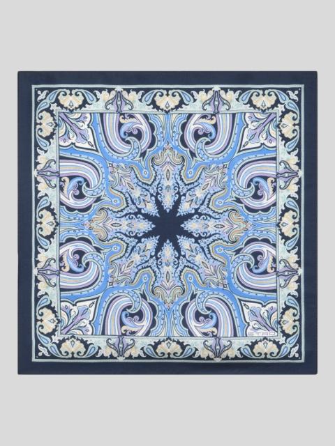 PATTERNED SILK POCKET SQUARE
