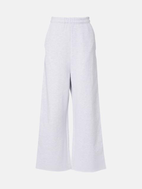 Full cotton fleece sweatpants