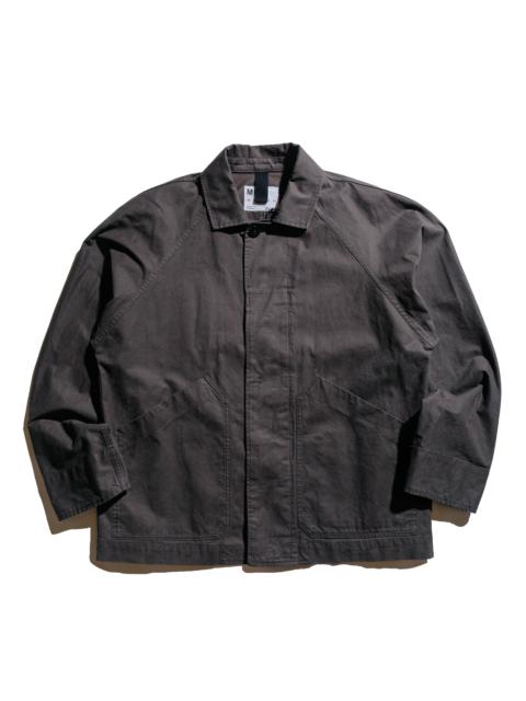 MHL Raglan Jacket Plain Cotton Drill Ebony