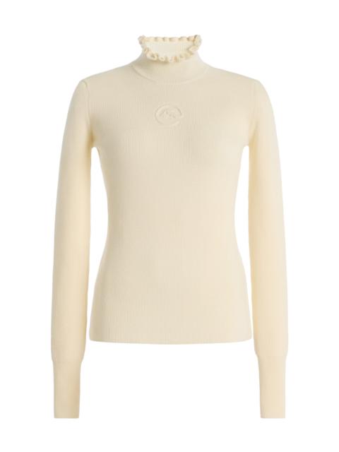 Kitz Wool Ski Top ivory