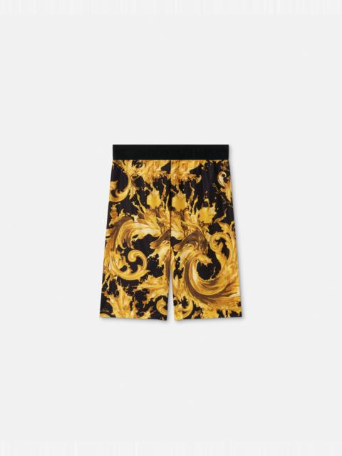 Printed Bicycle Shorts