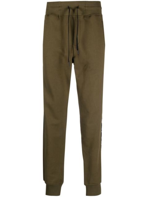 logo-tape detail cotton track pants