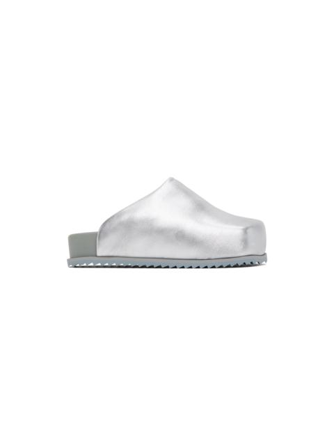 Silver Truck Slide Slip-On Loafers