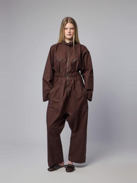 Loose Fit Jumpsuit With Zippers