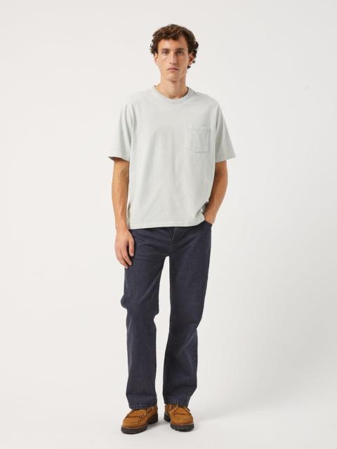 GARMENT DYE TEE - LIGHT BLUE