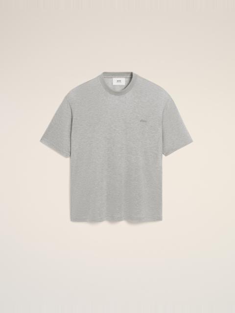 GREY COTTON SHORT SLEEVES T-SHIRT