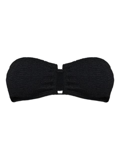 Blake texture bikini top