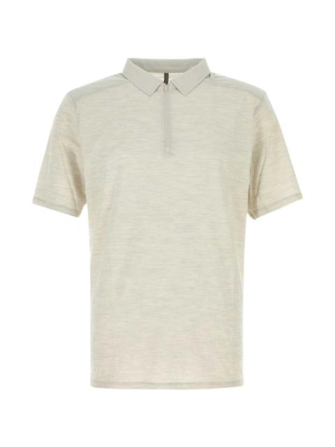 heather polo shirt