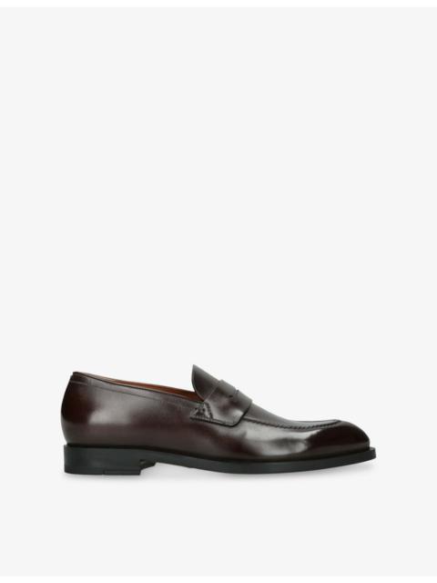 L'Asola Leather Penny Loafers