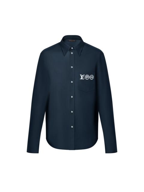 Printed Signature Long- Sleeved Shirt